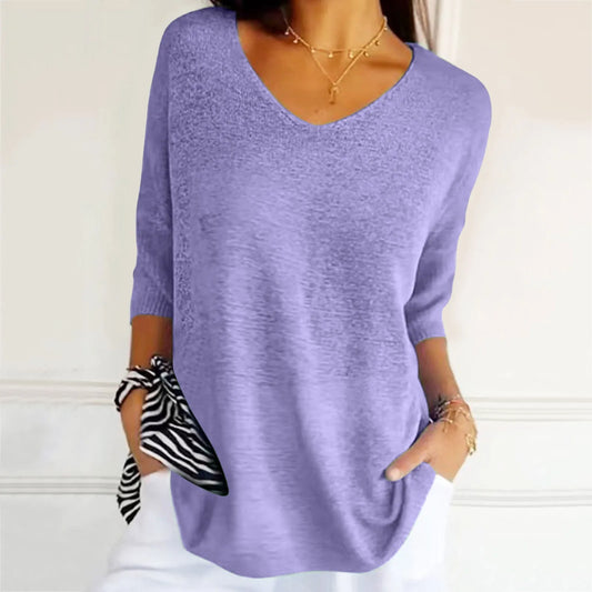 Gerda™ | Zomerse V-Hals Top