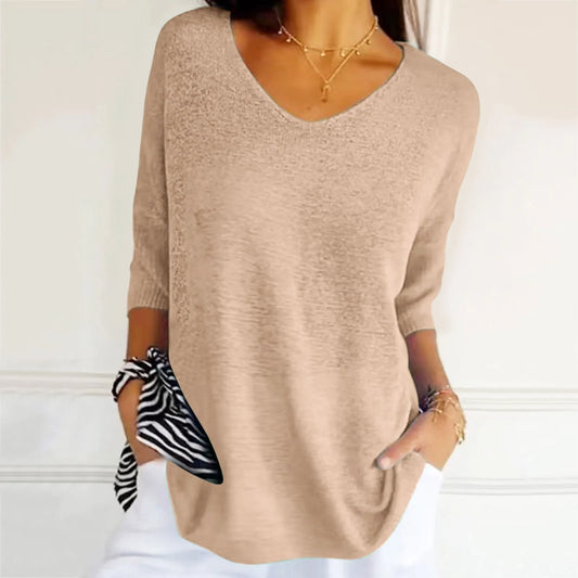 Gerda™ | Zomerse V-Hals Top
