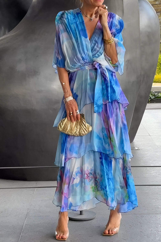Celia™ | Elegante Bloesemjurk