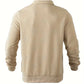 Oscar – Vintage Zip-Up Trui met Geometrisch Design
