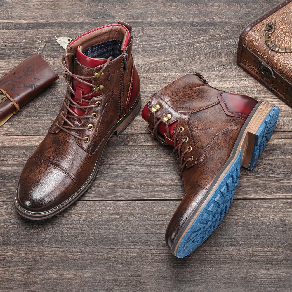Atlas™ | Premium Lederen Oxford Laarzen