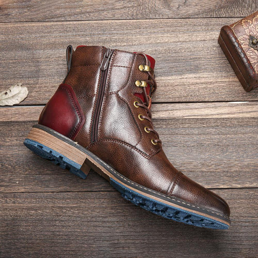 Atlas™ | Premium Lederen Oxford Laarzen