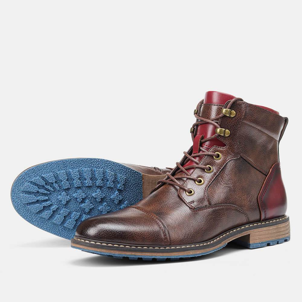 Atlas™ | Premium Lederen Oxford Laarzen