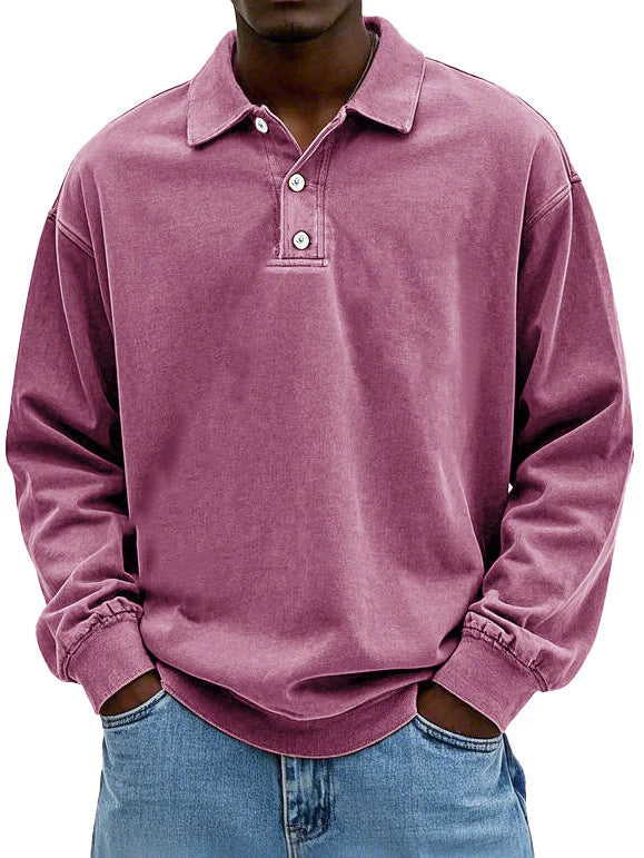 Hendrik™ | Stijlvolle Lange Mouwen Polo