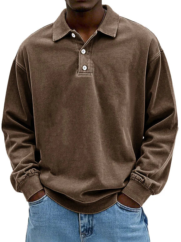 Hendrik™ | Stijlvolle Lange Mouwen Polo