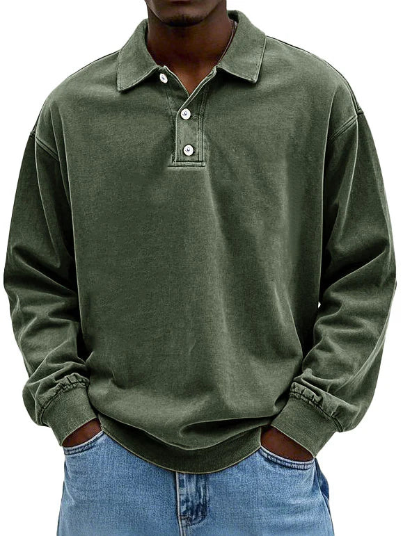 Hendrik™ | Stijlvolle Lange Mouwen Polo