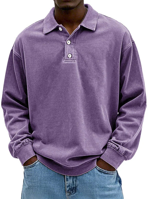 Hendrik™ | Stijlvolle Lange Mouwen Polo