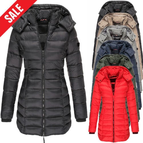 Saskia™ | Gewatteerde Winterjas