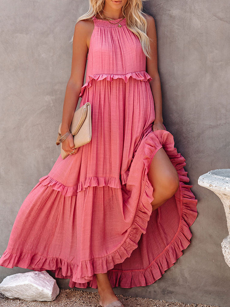 Amalia™ | Elegante Ruches Jurk